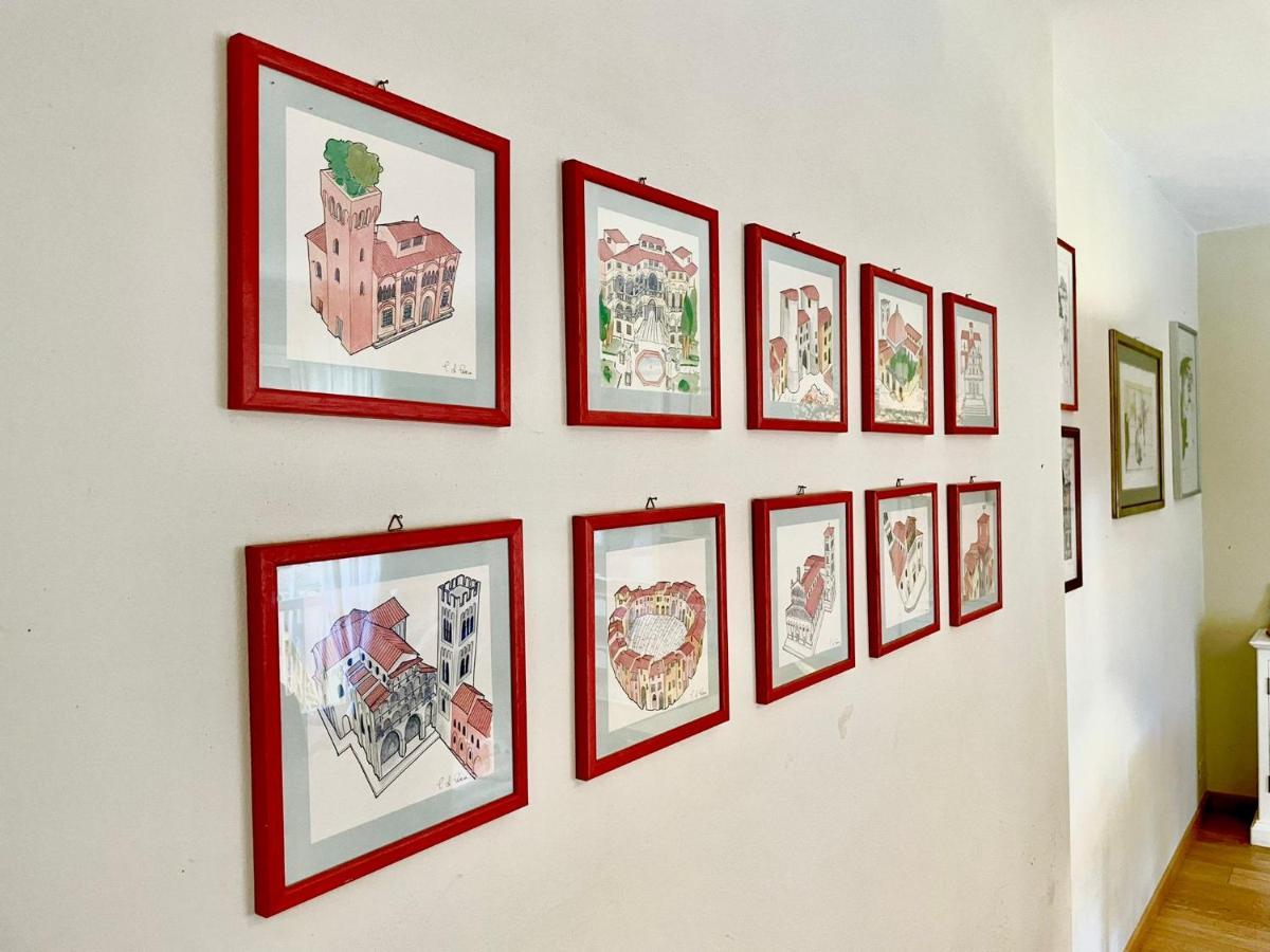 A Casa Di Rocco With Air Condition, Wifi And Private Parking Lucca Bagian luar foto